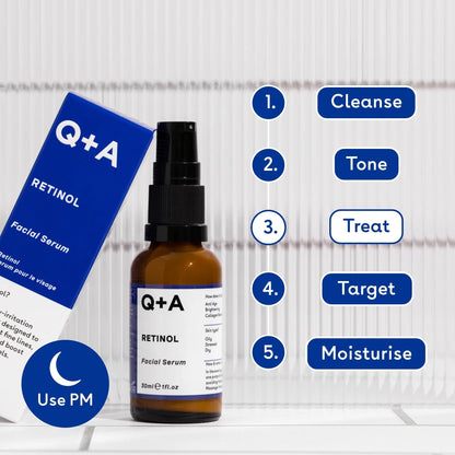Q+A Hyaluronic Acid Facial Serum (30ml), Natural Hydrating Face Serum, for Plump Skin, Anti Ageing, Fragrance Free, Delivers Deep, Lasting Hydration, Rehydrates and Softens the Skin