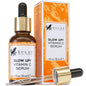 Eclat Skincare Glow Up Vitamin C Serum - Vitamin C Serum for Face with Hyaluronic Acid, Ferulic Acid & Vit E - Skin Brightening Face Care - Anti Aging, Hydrating & Dark Spot Lightening 30ml