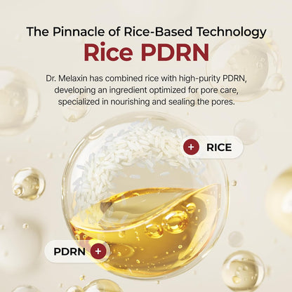 Dr.Melaxin Peel Shot Glow Rice Pdrn Serum Facial Skin Care Smooth Texture For Pore Care Korean Skin Care 30 ml