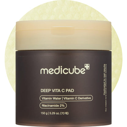 medicube Zero Pore Pads 2.0, Dual-Textured Facial Toner Pads for Exfoliation and Pore Care with 4.5% AHA Lactic Acid & 0.45% BHA Salicylic Acid, Ideal for All Skin Types, Korean Skin Care (70 units)
