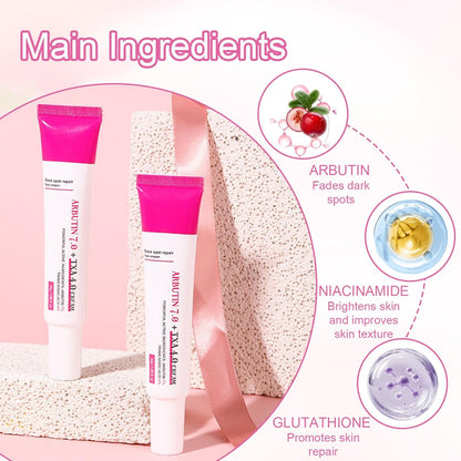 4 Pcs Arbutin 7% + Tranexamic Acid 4% Cream, Dark Spot Remover Hydrating Arbutin Cream, Helps Even Out Skin Tone for A Radiant Look, 4 * 30g