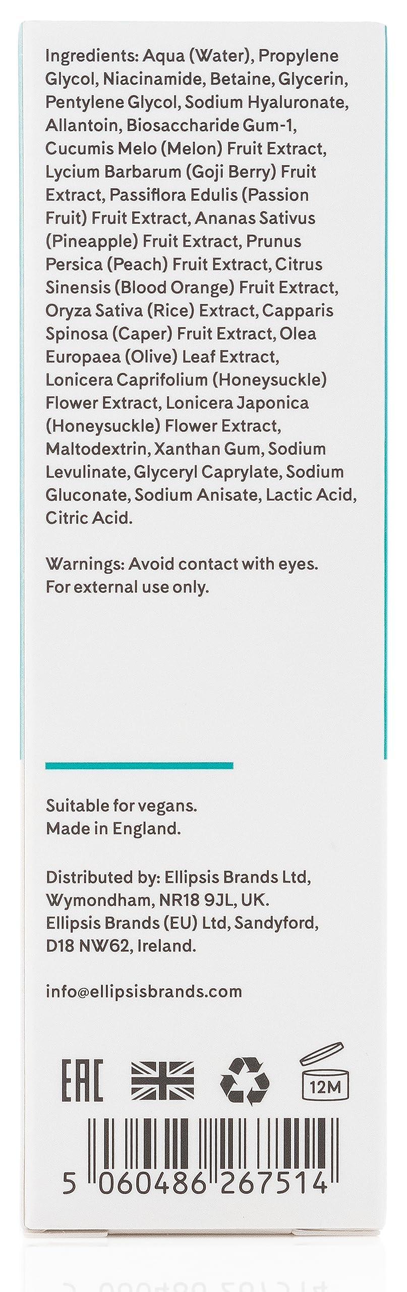Q+A Hyaluronic Acid Facial Serum (30ml), Natural Hydrating Face Serum, for Plump Skin, Anti Ageing, Fragrance Free, Delivers Deep, Lasting Hydration, Rehydrates and Softens the Skin