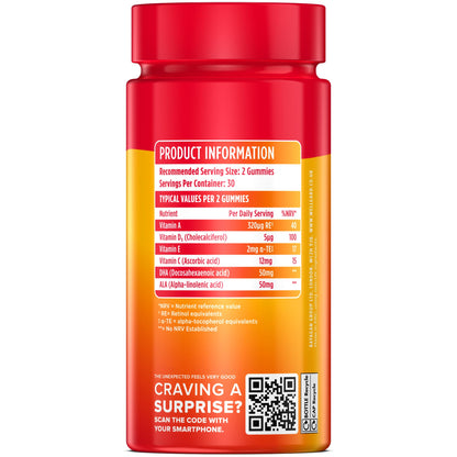 Wellgard Vegan Apple Cider Vinegar Gummies, Gold Standard 1000mg ACV Gummies with Vitamin C, Chromium and Pomegranate, Non-GMO, Gluten-Free & Gelatine-Free