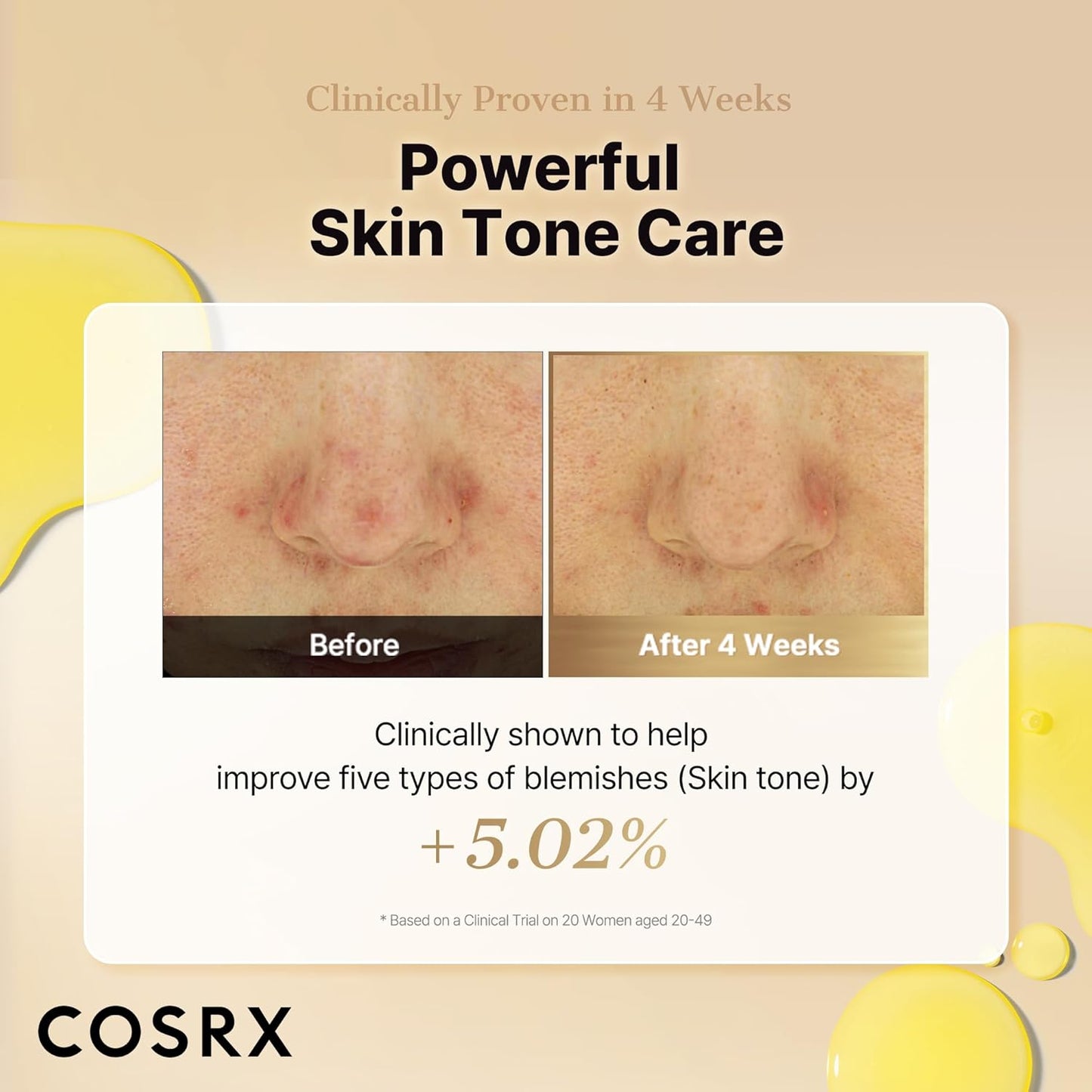 COSRX Advanced Pure Vitamin C 23 Serum 20 ml (Renewal Edition) Korean Vitamin C Serum with Vitamin E & Glutathione for Fine Lines, Uneven Skin Tone & Dull Skin, Korean Skin Care