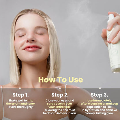 AXIS-Y Dark Spot Correcting Glow Toner - 5% Niacinamide, Glutathione & Salicylic Acid for Skin Brightening & Soothing - Vegan Korean Skincare Face Spray Toner - 125ml/4.23 fl. oz.
