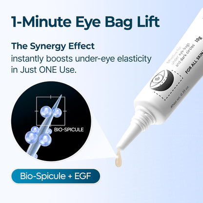 Dr.Melaxin Eyephalt Eye Cream (10g / 0.35 oz) – Under Eye Cream for Eye Bags & Puffiness, Firming & Lifting Eye Treatment for Dark Circles & Wrinkles, EGF K-Beauty
