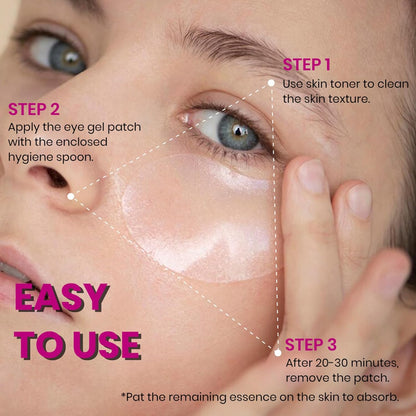 Calcium Multi Balm & Calcium Volume Eye Patches, Korean Advanced Calcium Volume Multi Balm, Under Eye Masks for Puffy Eyes, Reduce Puffiness & Hydrating, Firming Skin, Suitable for Eyes, Lips, Face