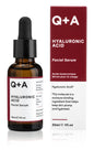 Q+A Hyaluronic Acid Facial Serum (30ml), Natural Hydrating Face Serum, for Plump Skin, Anti Ageing, Fragrance Free, Delivers Deep, Lasting Hydration, Rehydrates and Softens the Skin