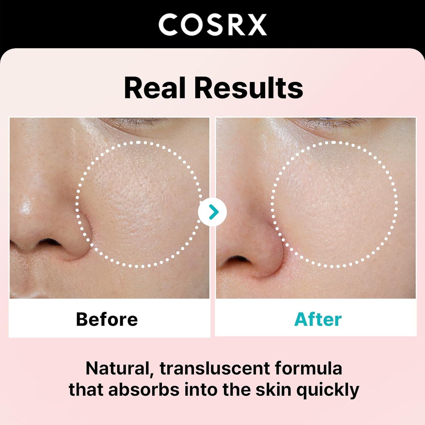COSRX Aloe 54.2 Aqua Tone-up Sunscreen SPF 50, Hydrating tinted sunscreen for sensitive skin, UV Protection, Non-greasy, Korean Sunscreen, Korean Skincare