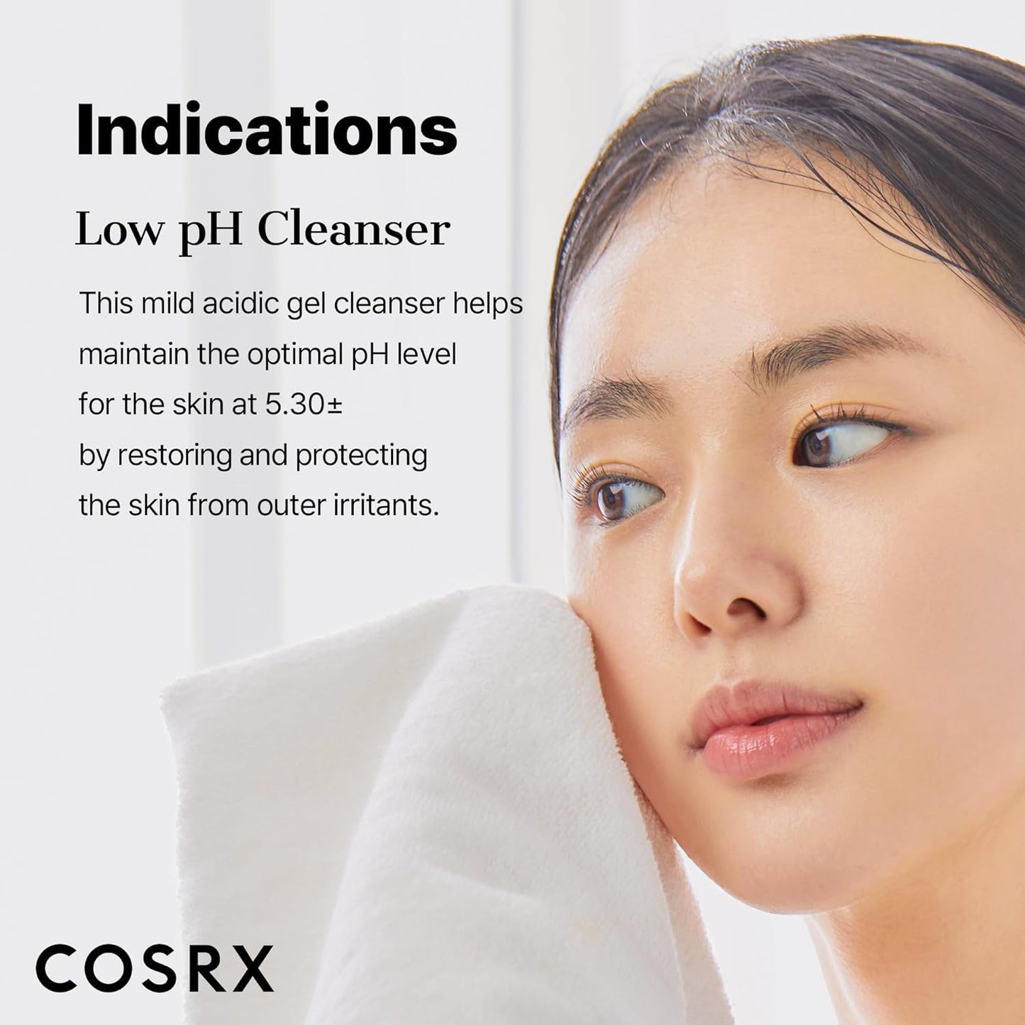 COSRX Low pH Good Morning Gel Cleanser, 5.07 fl.oz / 150ml | Mild Face Cleanser | Korean Skin Care for Acne Prone Skin, PH Balancing, Anti Acne, Breakouts Treatment