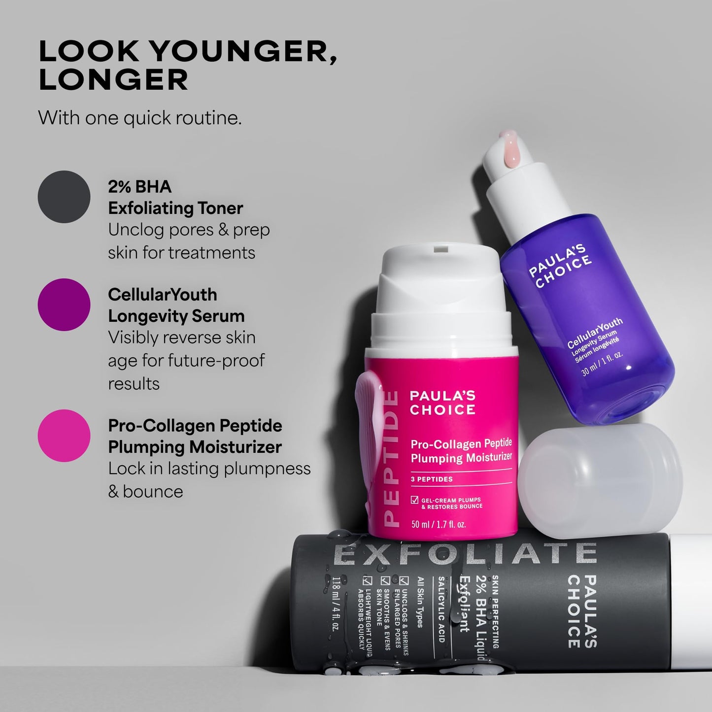 Paula's Choice SKIN PERFECTING 2% BHA Liquid Exfoliant - Face Exfoliating Peel Fights Blackheads & Enlarged Pores - for a Healthy Glow - with Salicylic Acid - Combination & Oily Skin - 30 ml