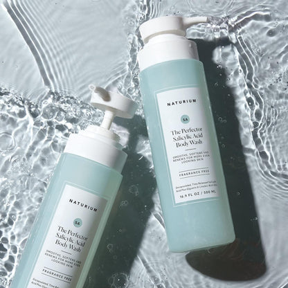 Naturium The Smoother Glycolic Acid Exfoliating Body Wash, Soft & Smoothing Cleanser | 16.9 FL OZ / 500 ML
