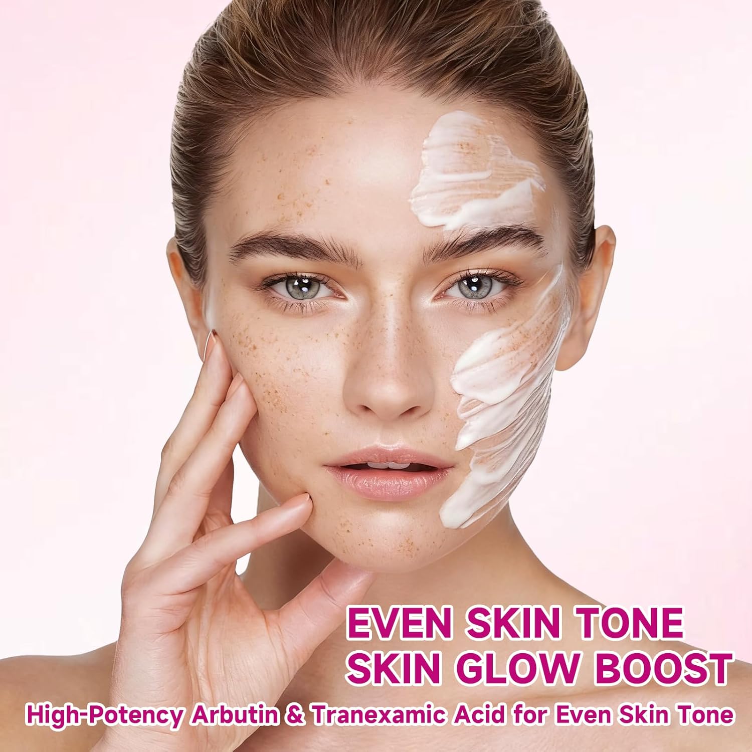 2 Pcs Arbutin 7% + Tranexamic Acid 4% Cream,Moisturiser Arbutin Cream,Dark Spot Remover for Face Uneven Skin Tone