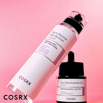 COSRX Niacinamide Peptide Booster Skincare Set, Korean Skincare Gift Set for Glowing Skin, Christmas Gifts Set & Stocking Stuffers for Teen Girls and Women, Niacinamide & Peptide Face Serum