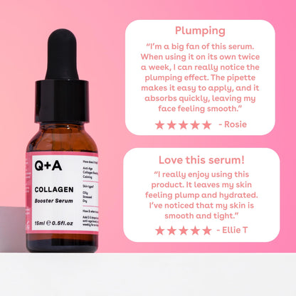 Q+A Hyaluronic Acid Facial Serum (30ml), Natural Hydrating Face Serum, for Plump Skin, Anti Ageing, Fragrance Free, Delivers Deep, Lasting Hydration, Rehydrates and Softens the Skin