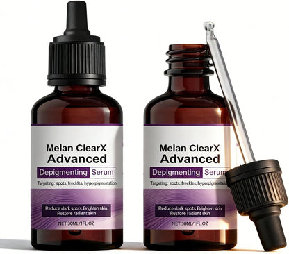 2Pcs MelantraX Advanced Anti-Hyperpigmentation Serum, Dark Spot Remover with Lightweight Hydrating Texture, Brightening Facial Serum for Uneven Skin Tone, Anti-Aging Care, Non-Greasy Daily Face Serum