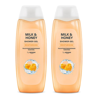 by Amazon Aloe Vera Shower Gel, 2 x 500ml