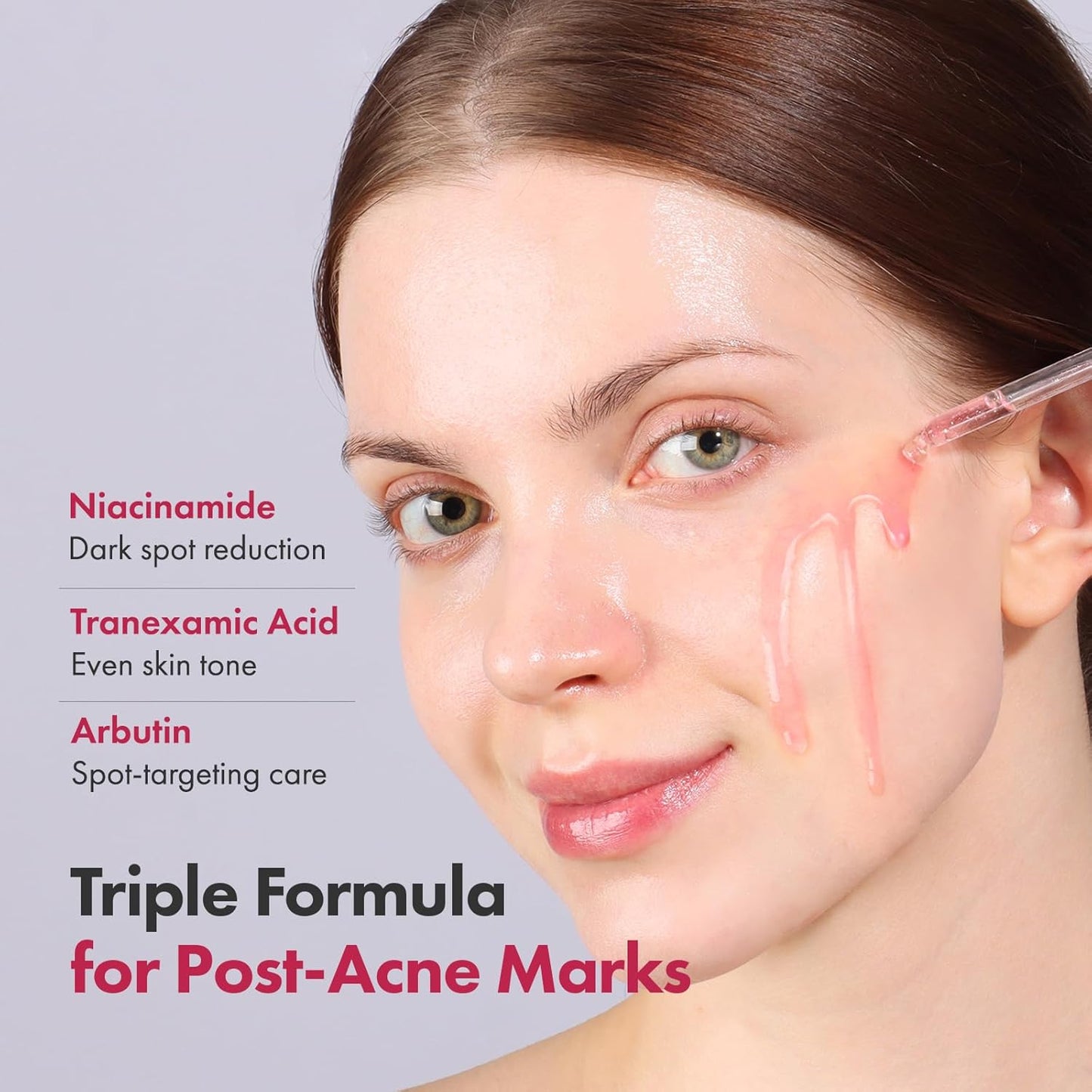 TOSOWOONG Niacinamide 10% + Tranexamic Acid 4% Serum, Arbutin 2%, Hyaluronic Acid, TXA Facial Serum, Hydrating Facial Serum for Smooth and Radiant-Looking Skin, Korean Skincare, 33ml, 1.11 fl.oz.