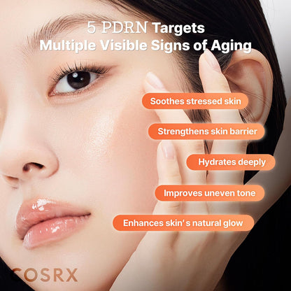 COSRX 5 PDRN B5 Vital Soothing Toner 280mL for Rejuvenating & Soothing Skin with Salmon DNA, Centella, Lactobacillus PDRN & Panthenol, Korean Skin Care