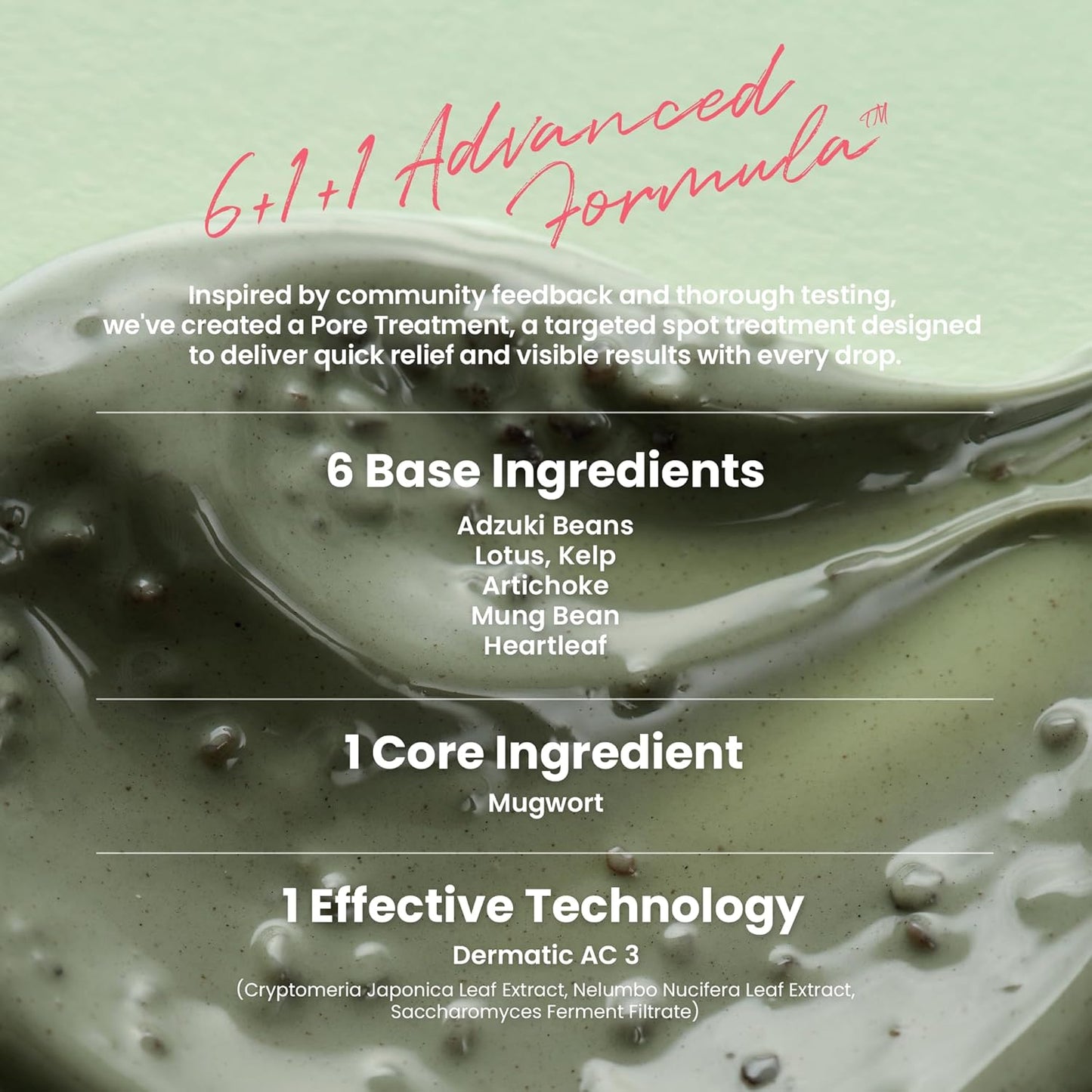 AXIS-Y Mugwort Pore Clarifying Wash Off Pack Face Exfoliator Targets Clogged Pores, Whitehead & Blackhead Remover Vegan Korean Skin Care Glass Skin Clay Mask 3.38 Fl. Oz.