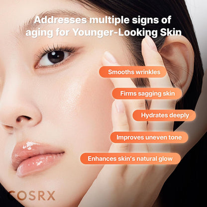 COSRX 5 PDRN Collagen Intense Vitalizing Serum for Face with 5 PDRN & Low Molecular Collagen, Glow serum for Skin Firming, Boosting and Viatalizing, 100ml, Korean Skincare