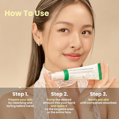 AXIS-Y Dark Spot Correcting Glow Serum - 5% Niacinamide K-Beauty Hyperpigmentation Dark Spot Remover - Vegan Korean Skincare Brightening Face Serum - 50ml/1.69 fl. oz.
