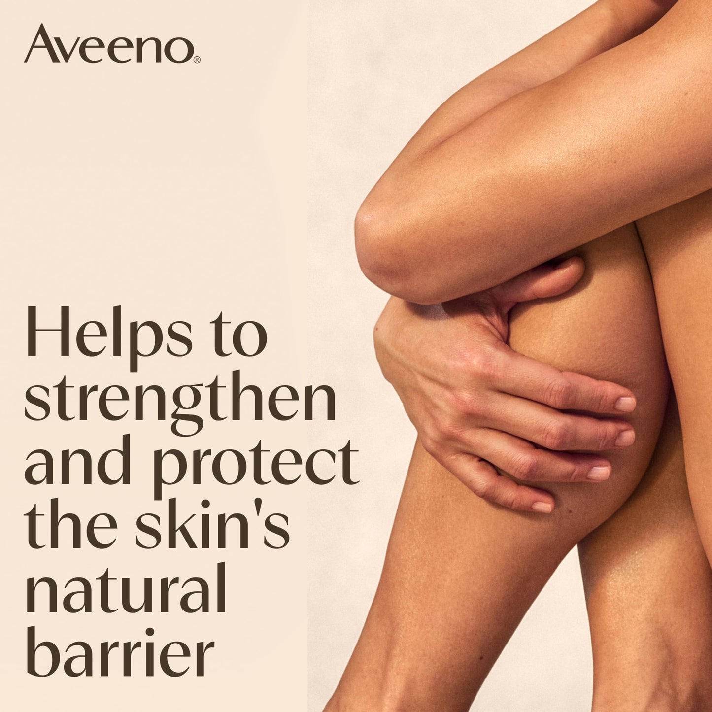 Aveeno Daily Moisturising Body Wash, With Soothing Oat, Suitable For Sensitive Skin, Gently Cleanses and Nourishes, Soap-Free, Lightly Scented, 300ml