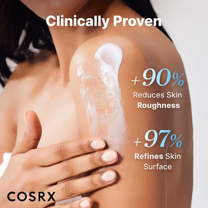 COSRX Skin Barrier Moisturising Body Cream 450ml Ceramide & Hyaluronic Acid Body and Face Cream for Dry Skin, Fragrance Free Hydrating Lotion, Korean Skincare