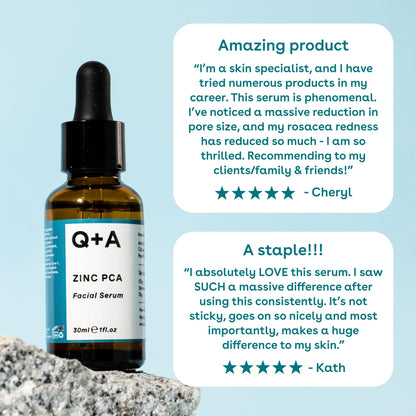 Q+A Hyaluronic Acid Facial Serum (30ml), Natural Hydrating Face Serum, for Plump Skin, Anti Ageing, Fragrance Free, Delivers Deep, Lasting Hydration, Rehydrates and Softens the Skin