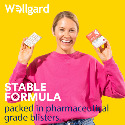 Wellgard Gutstar Probiotics - 16 Strain Probiotics for Gut Health with Fennel and Ginger, Vegan, UK Made