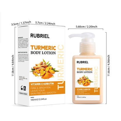 Turmeric Body Lotion L Brightening Mild Brightening White